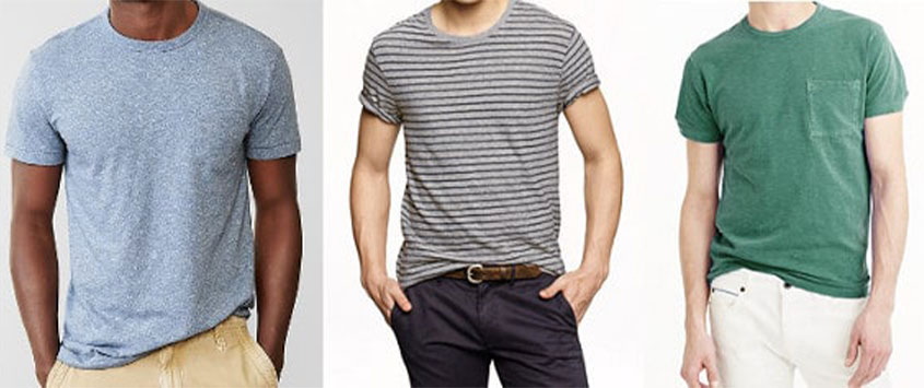بهترین راهنمای انتخاب تی شرت مردانه در اینترنت - طراحی لباس, صنعت لباس, سبک لباس, راهنمای خرید
